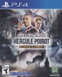 Agatha Christie - Hercule Poirot: The London Case PAL Playstation 5 PAL box art
